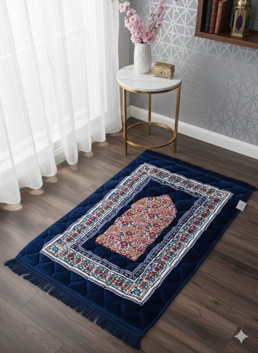 Miharab King Size Prayer Mat - Spacious Prayer Area